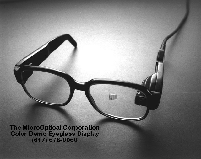 MicroOptical Color Eyeglass Display